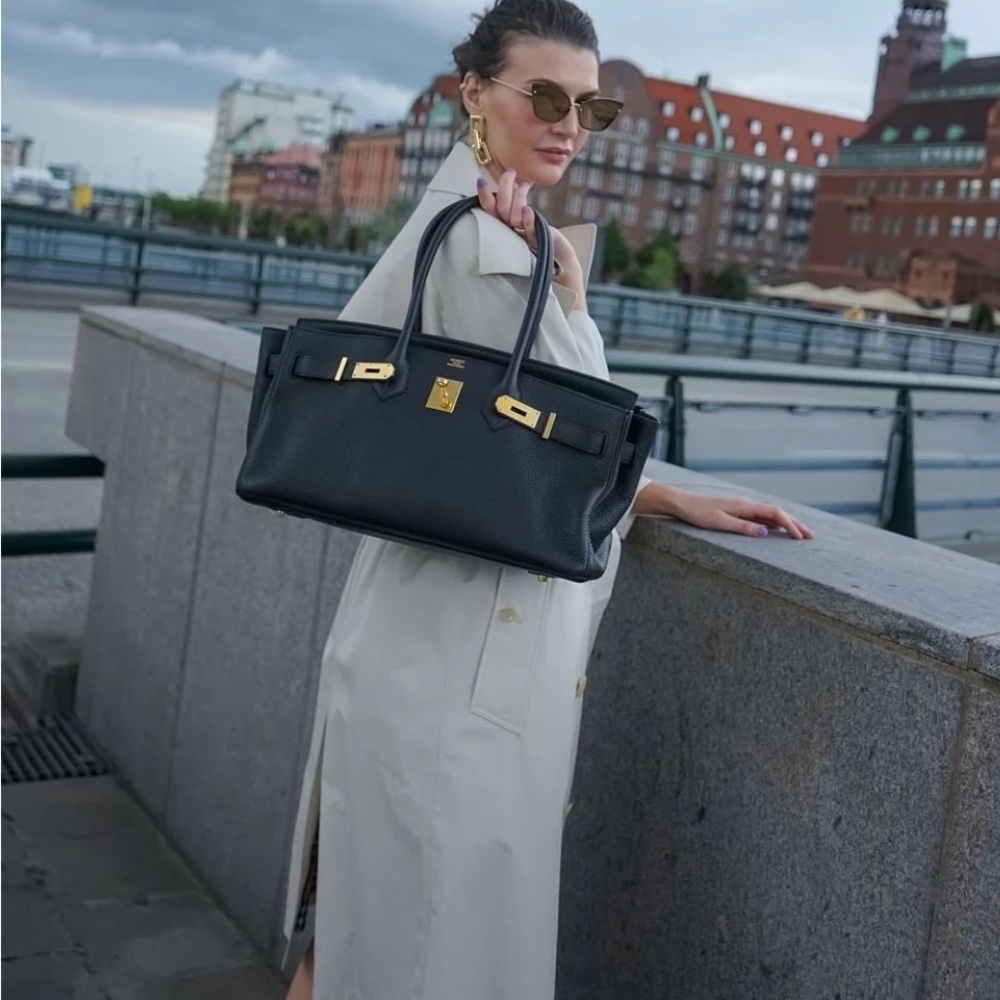 Authentic Hermes Clemence leather JPG birkin 42cm - Picture 15 of 15